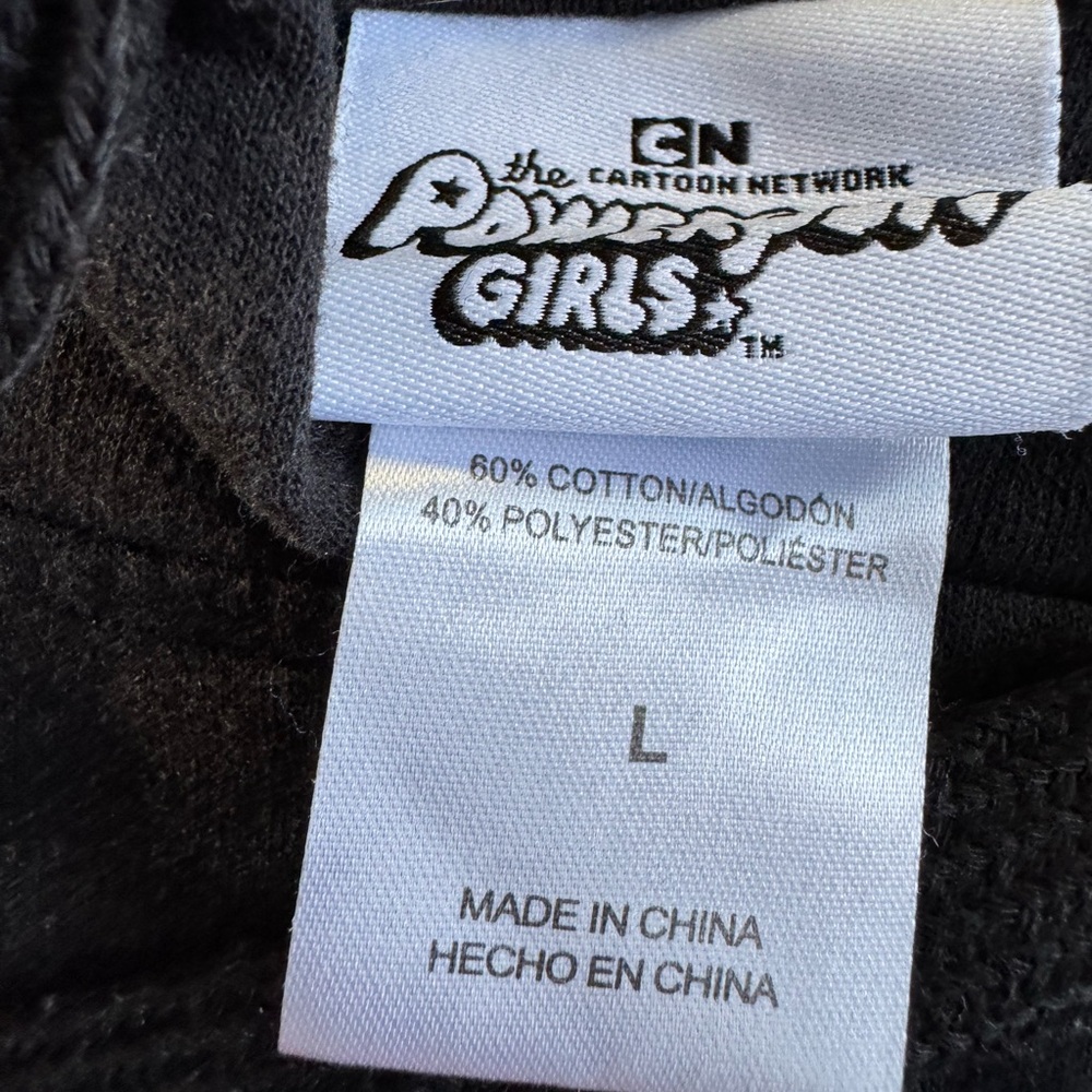 Cartoon Network Power Puff Girls Black Hoodie - Picture 5 of 7